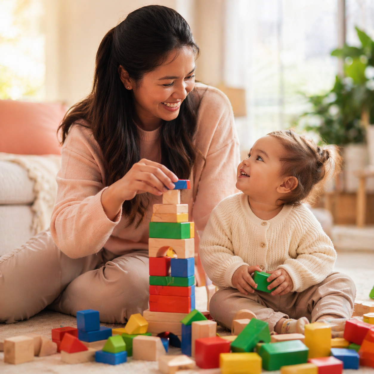 Live-In Nanny with child