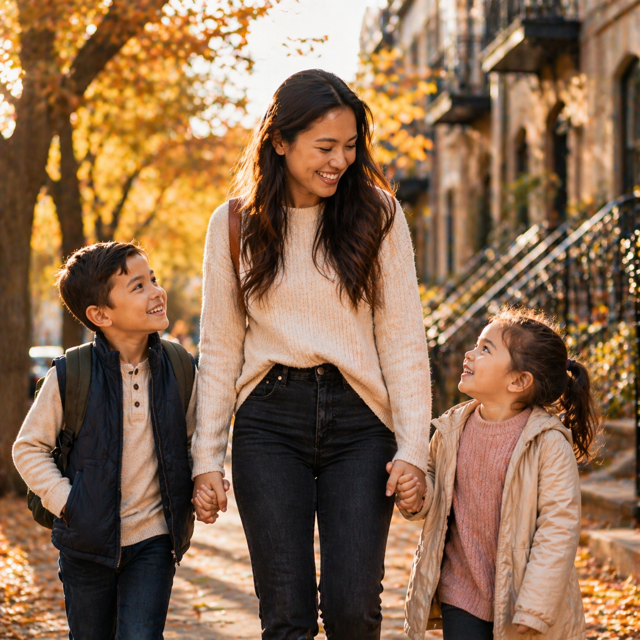 Live-Out Nanny with children