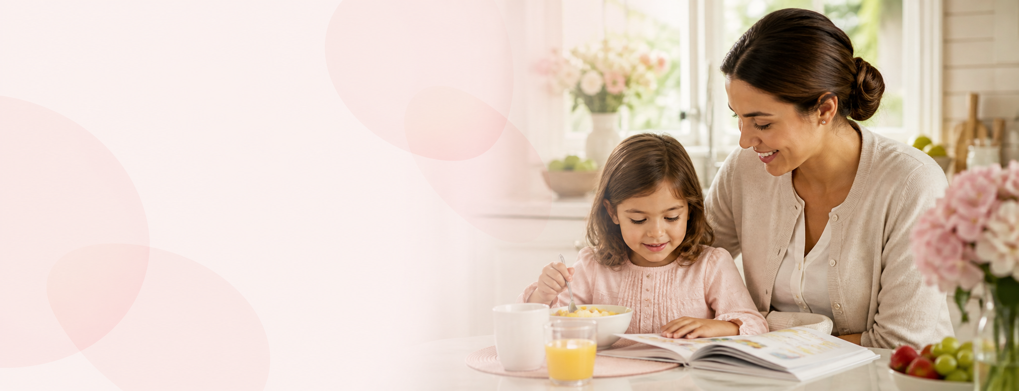 A live-in nanny caring for a child at home in Quebec