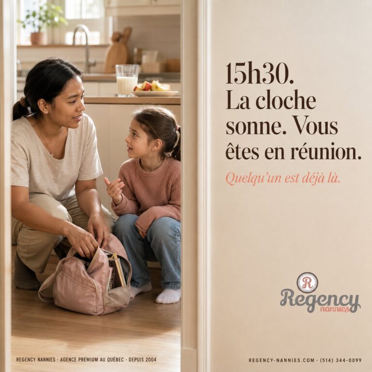 Nounou après l’école au Québec : qui récupère les enfants à 15h30 ?