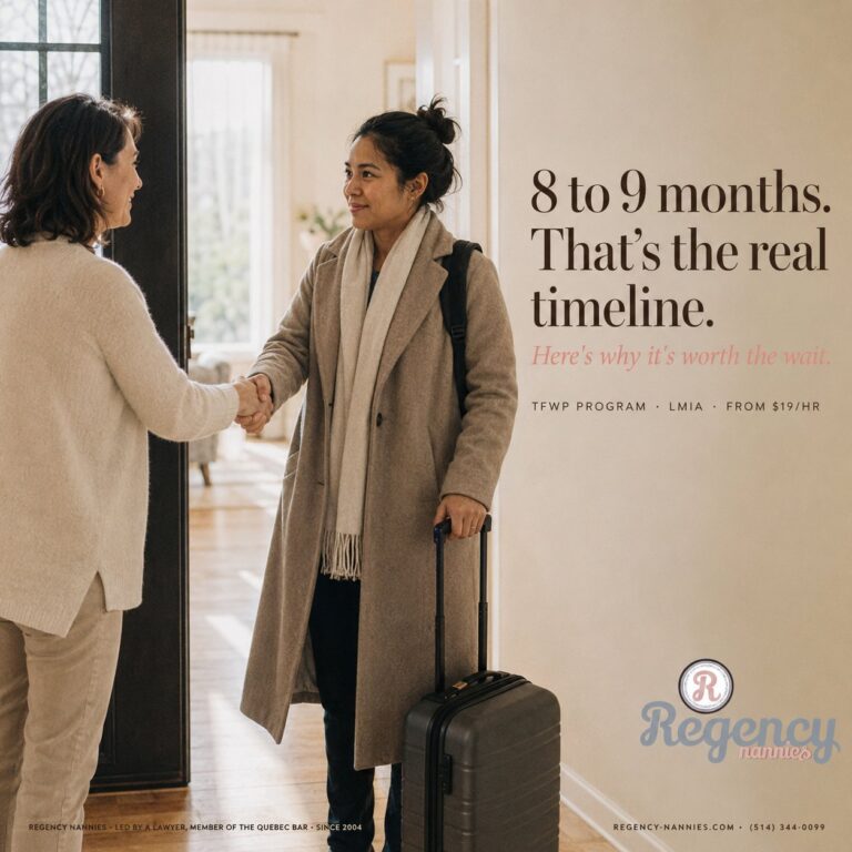 The TFWP explained: the 8 real steps to welcome a live-in nanny in Quebec