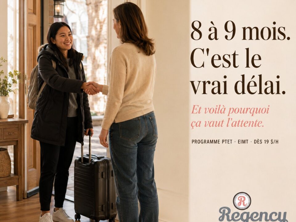 Arrivée d'une nounou internationale chez une famille québécoise via le PTET