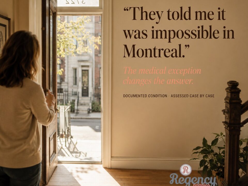Open door, medical exception to the TFWP in Montreal