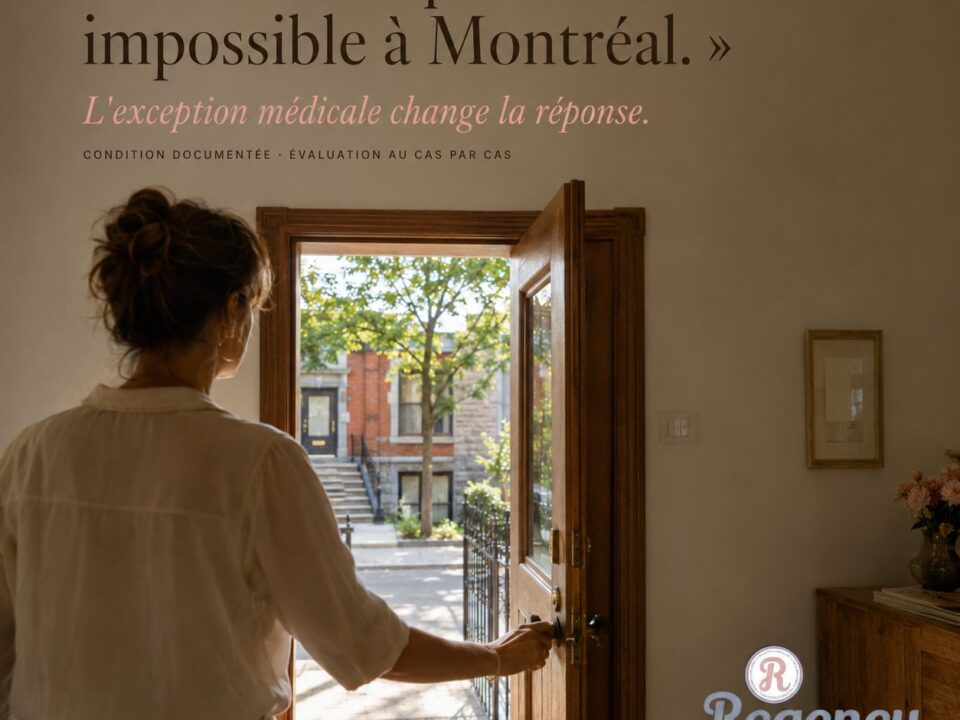 Porte ouverte, exception médicale au programme PTET à Montréal