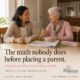 Caregiver and senior woman at home, home care in Quebec