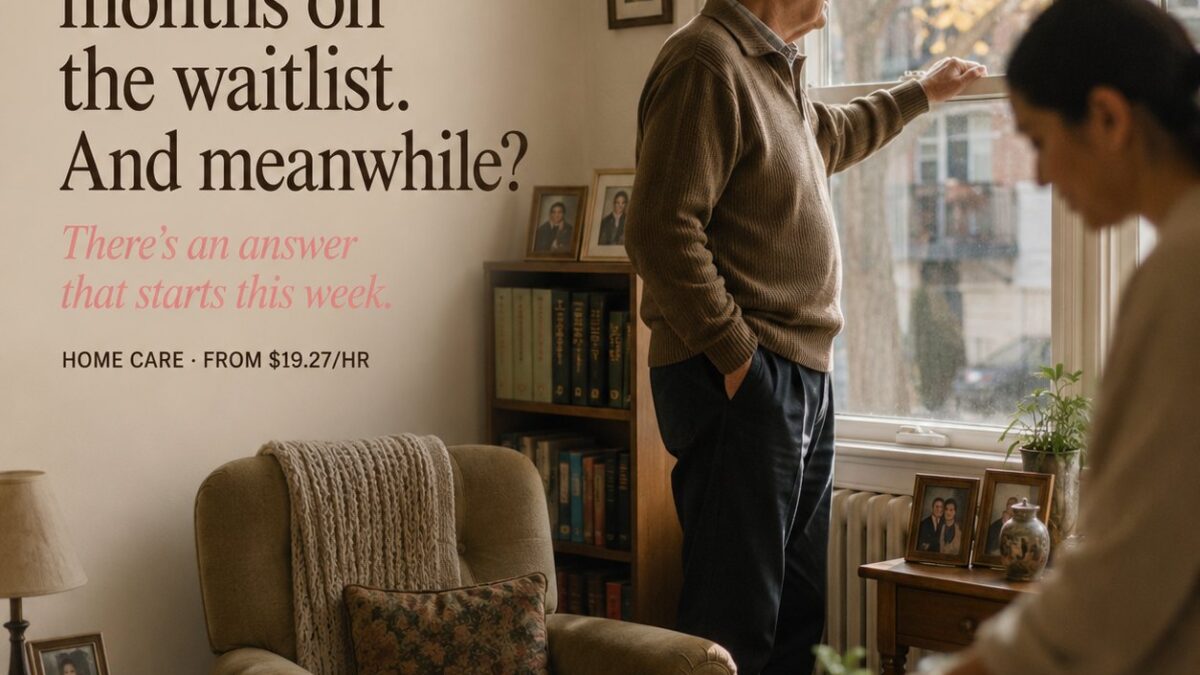 Senior man at home, home care as an alternative to a nursing home