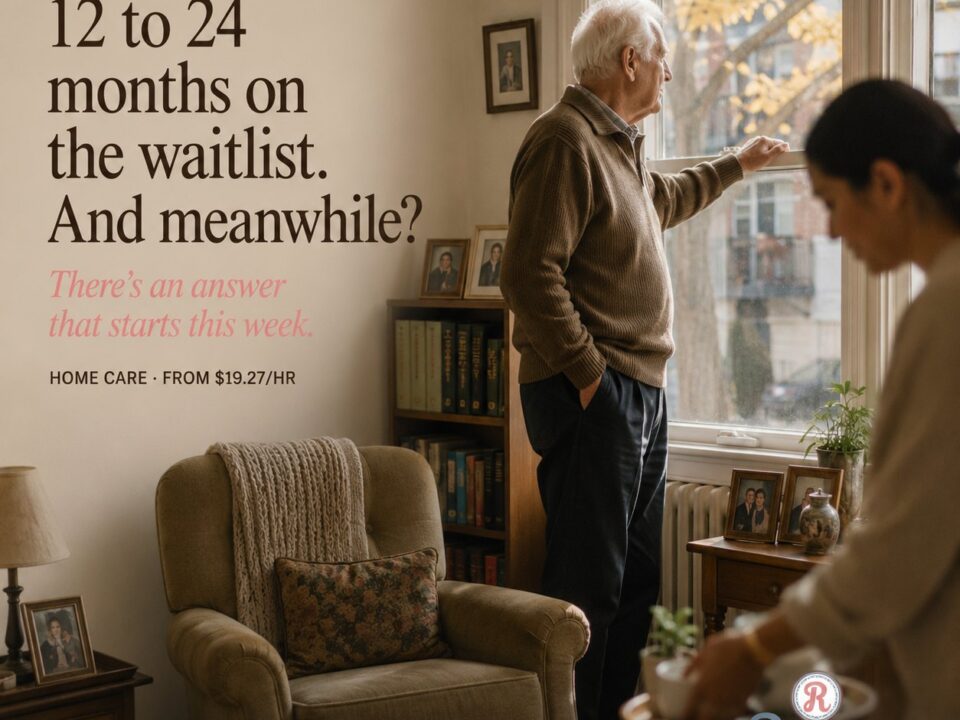 Senior man at home, home care as an alternative to a nursing home