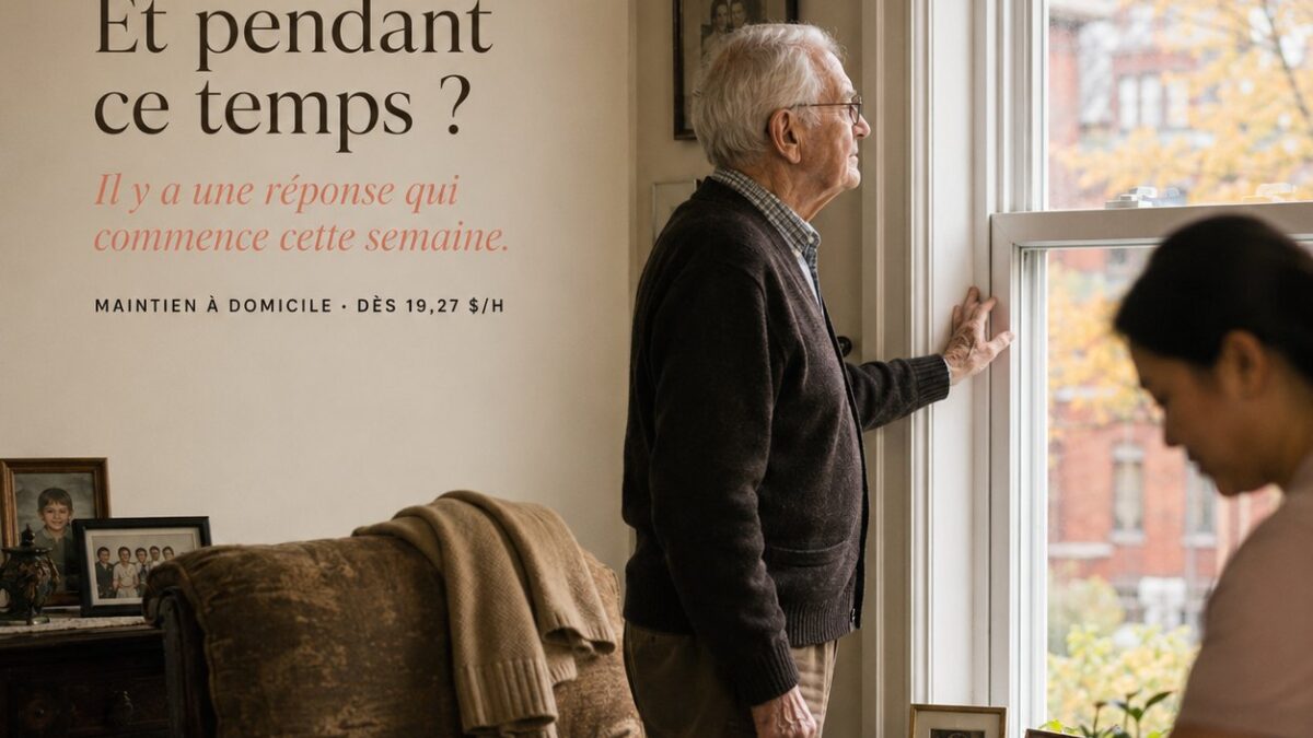 Aîné chez lui, alternative au CHSLD par le maintien à domicile