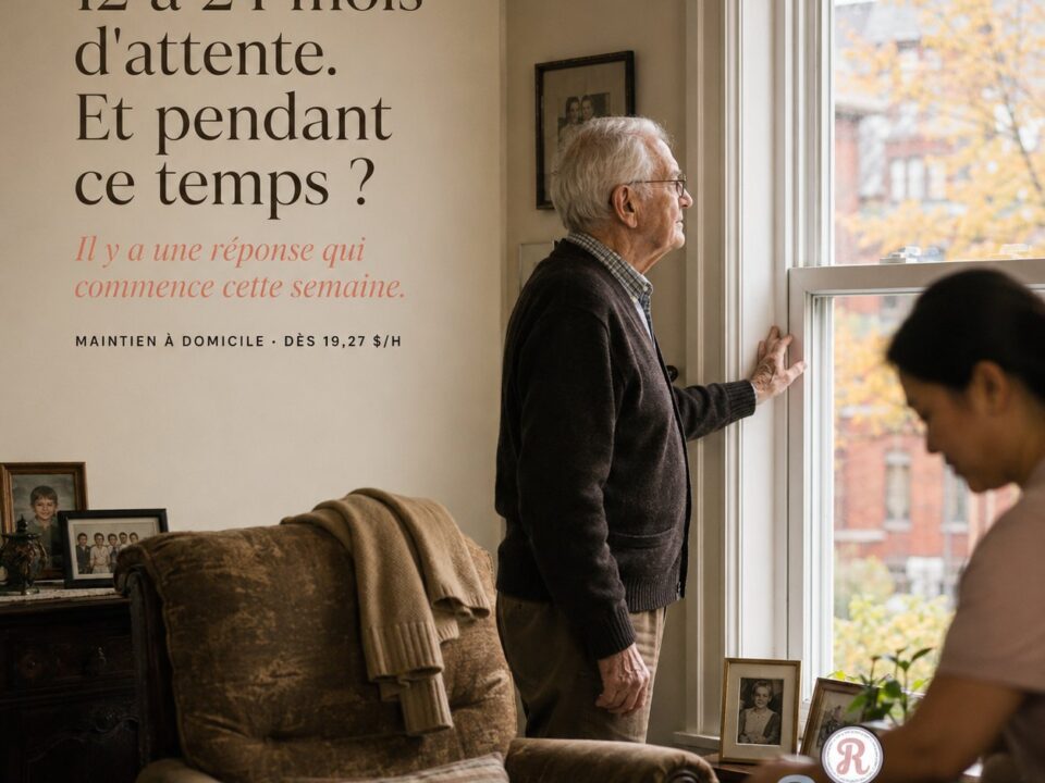 Aîné chez lui, alternative au CHSLD par le maintien à domicile