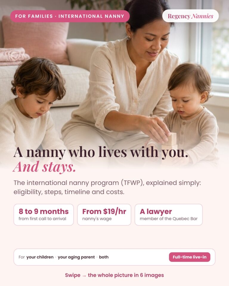 Live-In Nanny Outside Montreal: The Advantage Quebec’s Regions Have