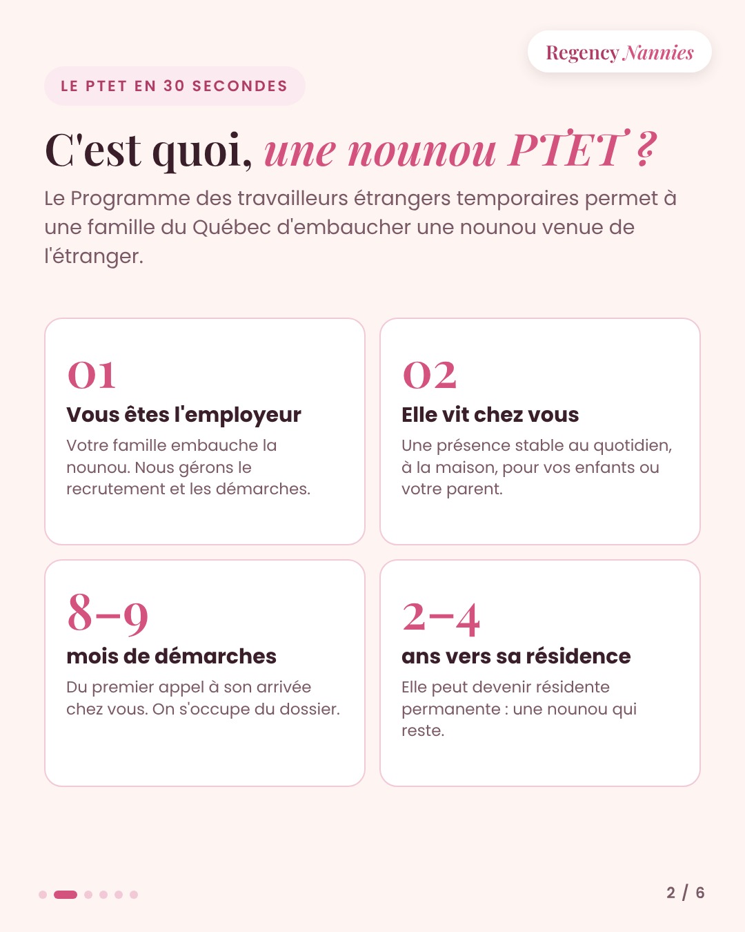 Le PTET en 30 secondes : vous êtes l'employeur, 8 à 9 mois de démarches, 2 à 4 ans vers la résidence permanente